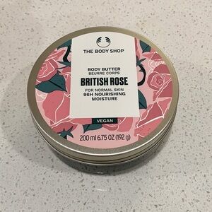 Never Used The Body Shop British Rose Body Butter